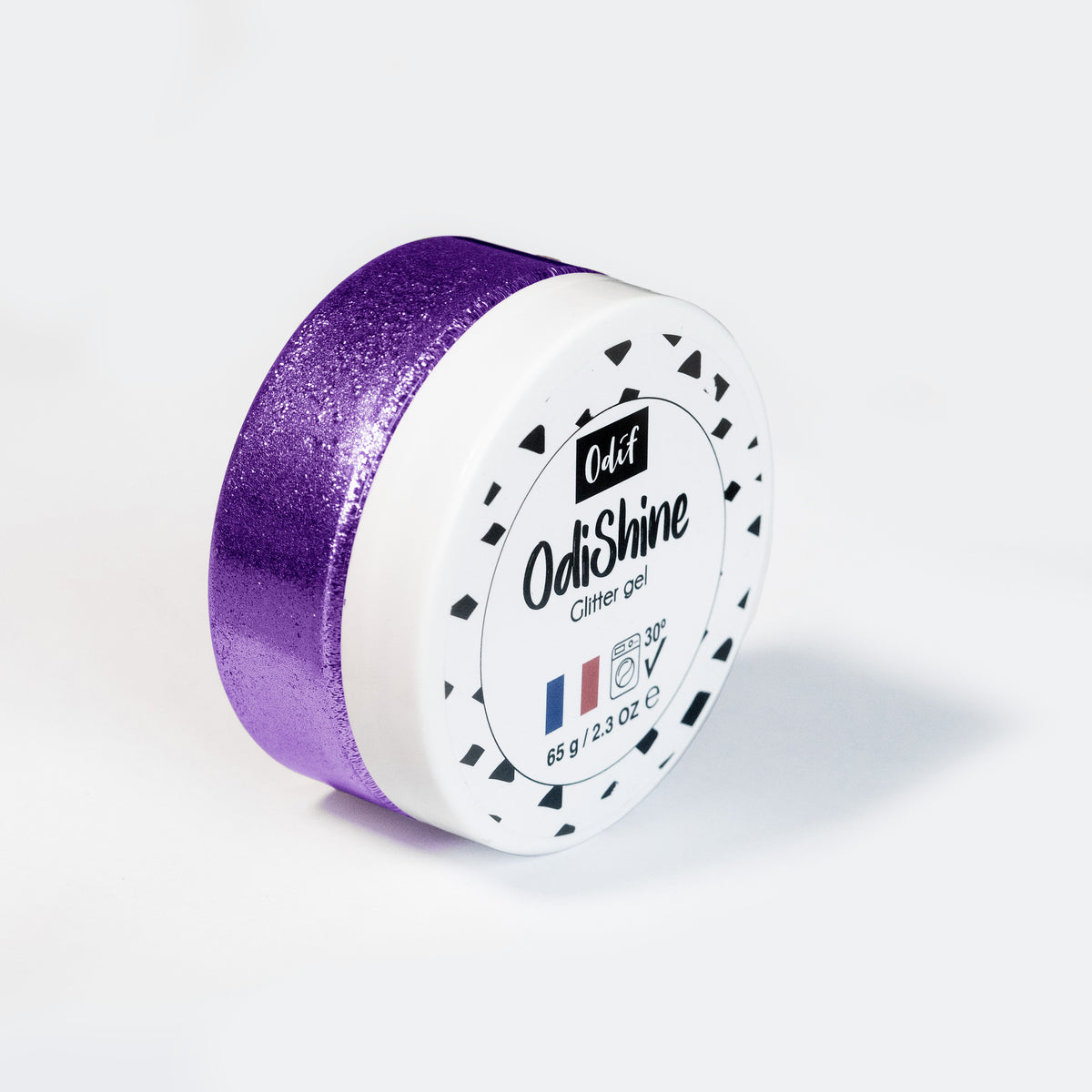 Odif OdiShine Amethyst glitter gel pot