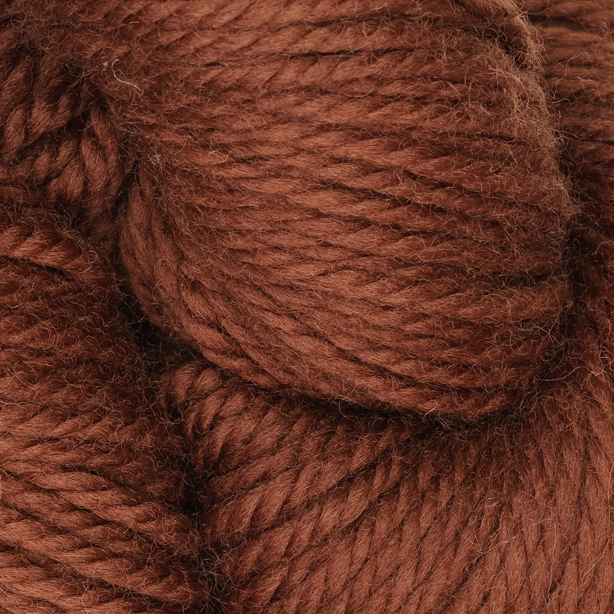 Skein of stick season hand-dyed wool punch needle yarn
