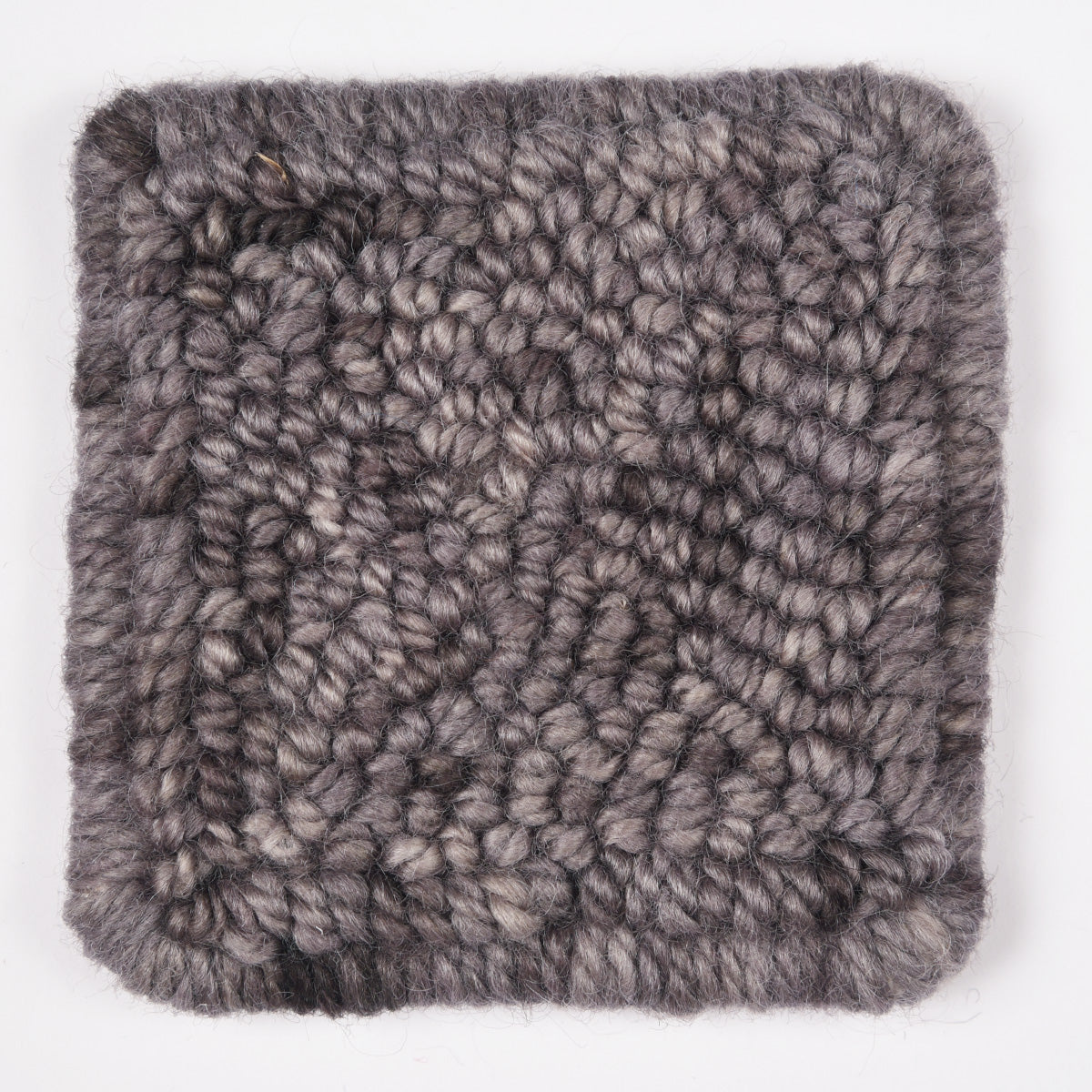 Skein of variegated Elephant rug weight punch needle wool yarn