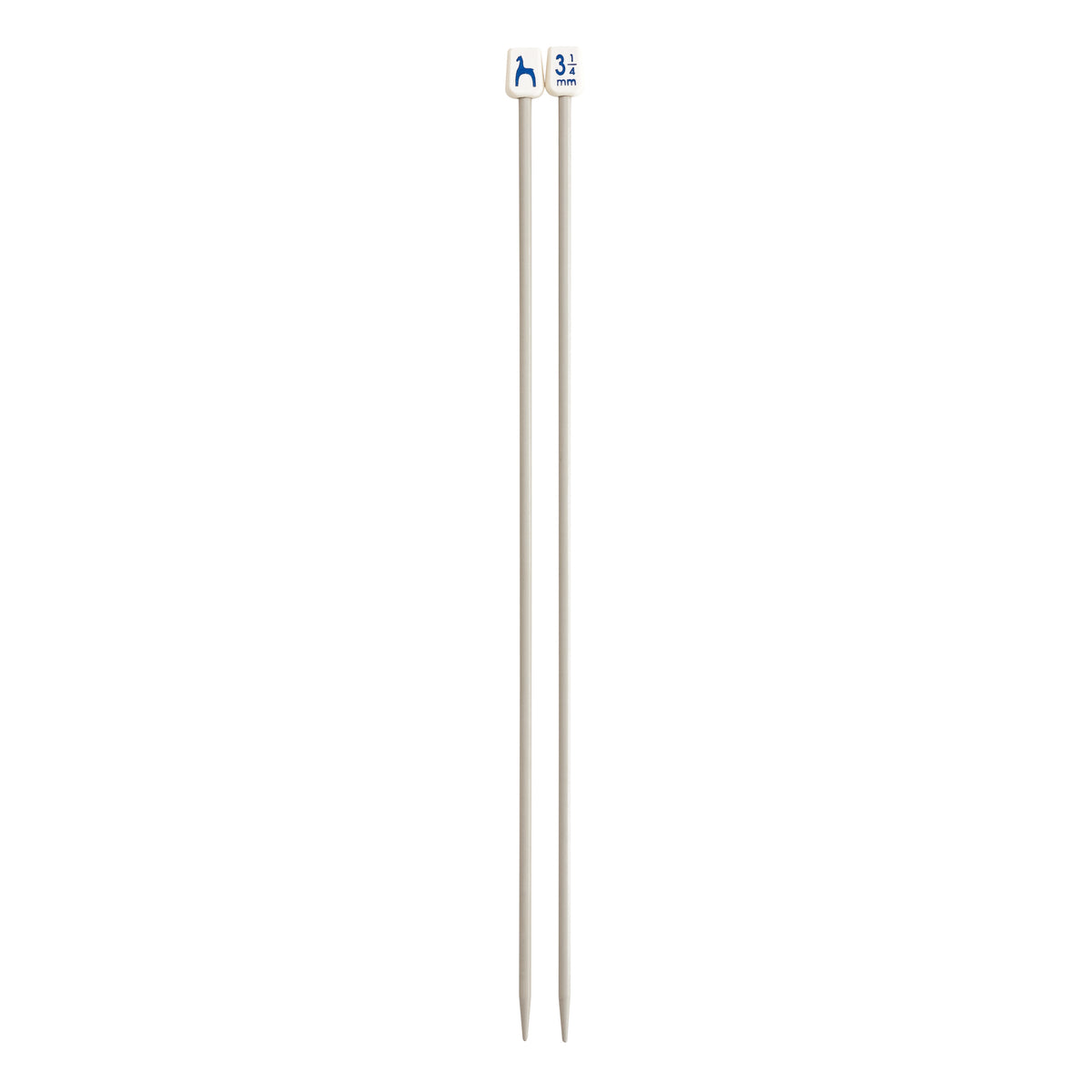 Pair of Pony Classic aluminium knitting needles, 3.25mm