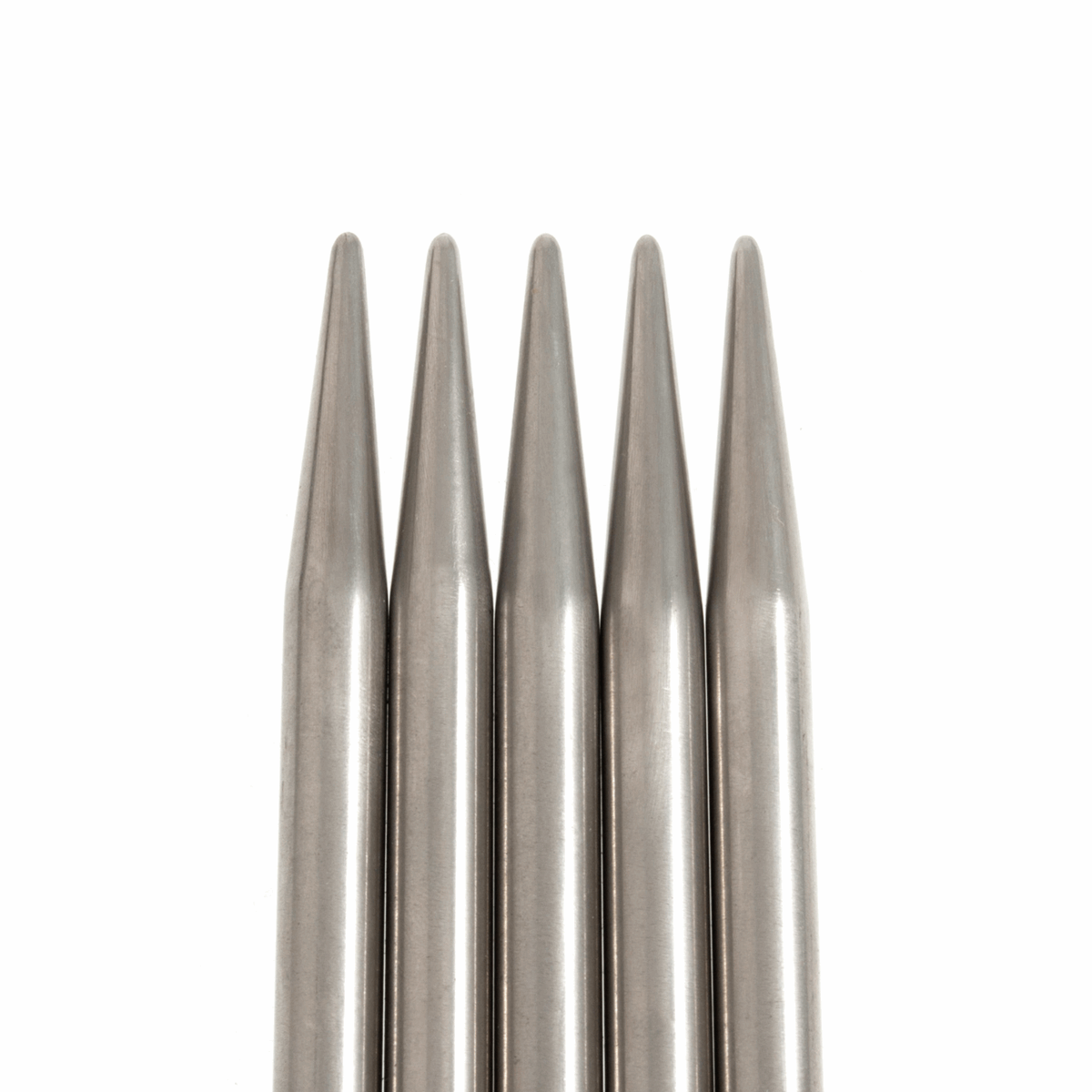 PONY 'Elan' Set of 5 Double-Ended Stainless Knitting Pins