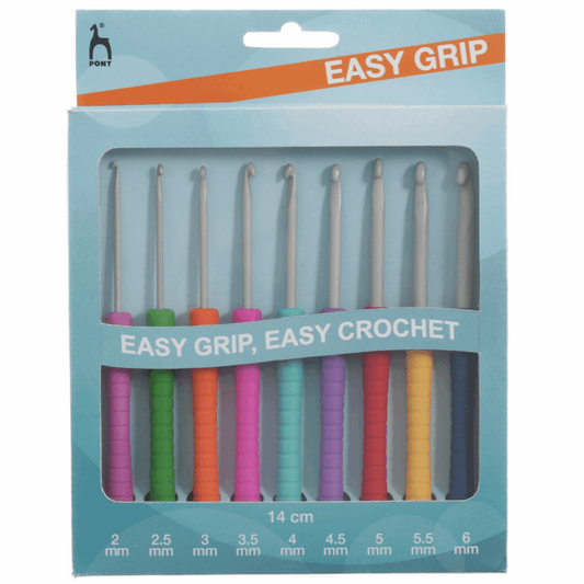 PONY Easy Grip Crochet Hook Set