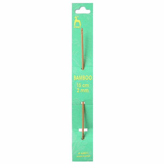 PONY Bamboo Crochet Hook - 15cm x 2.00mm
