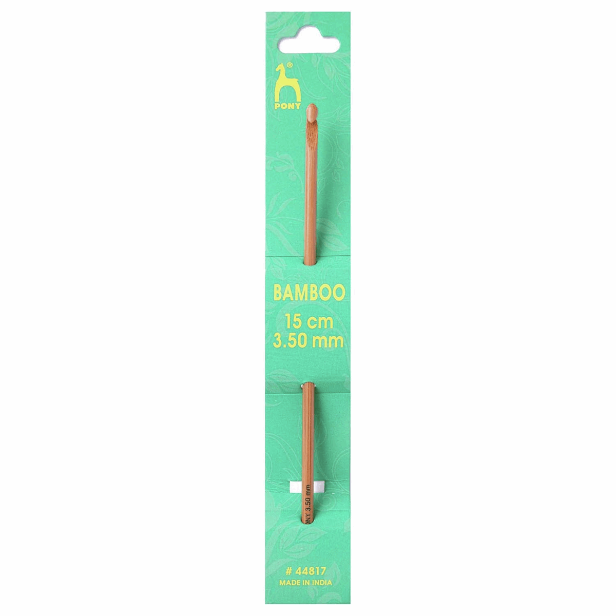PONY Bamboo Crochet Hook - 15cm x 3.50mm