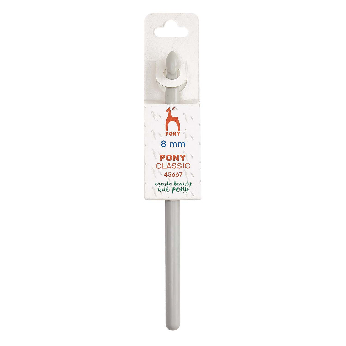 Pony 8mm plastic crochet hook