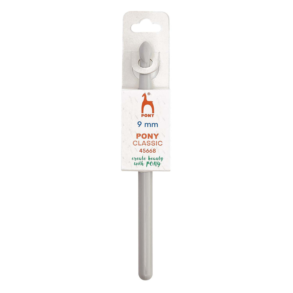 Pony 9mm plastic crochet hook