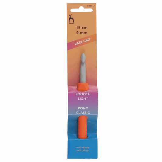 PONY Easy Grip Crochet Hook - 15cm x 9mm
