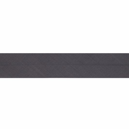 Polycotton Bias Binding 2.5m x 12mm - Silver Grey