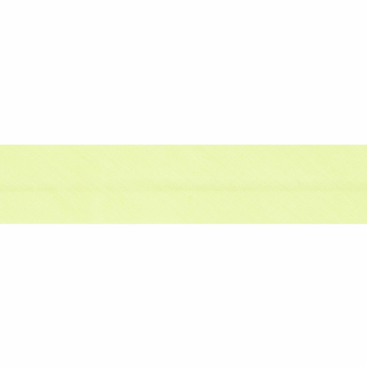 Polycotton Bias Binding 2.5m x 12mm - Lemon