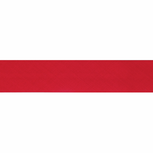 Polycotton Bias Binding 2.5m x 12mm - Red