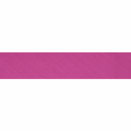 Polycotton Bias Binding 2.5m x 12mm - Dark Rose