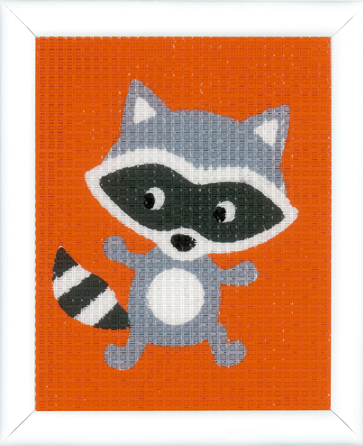 Vervaco little raccoon tapestry kit