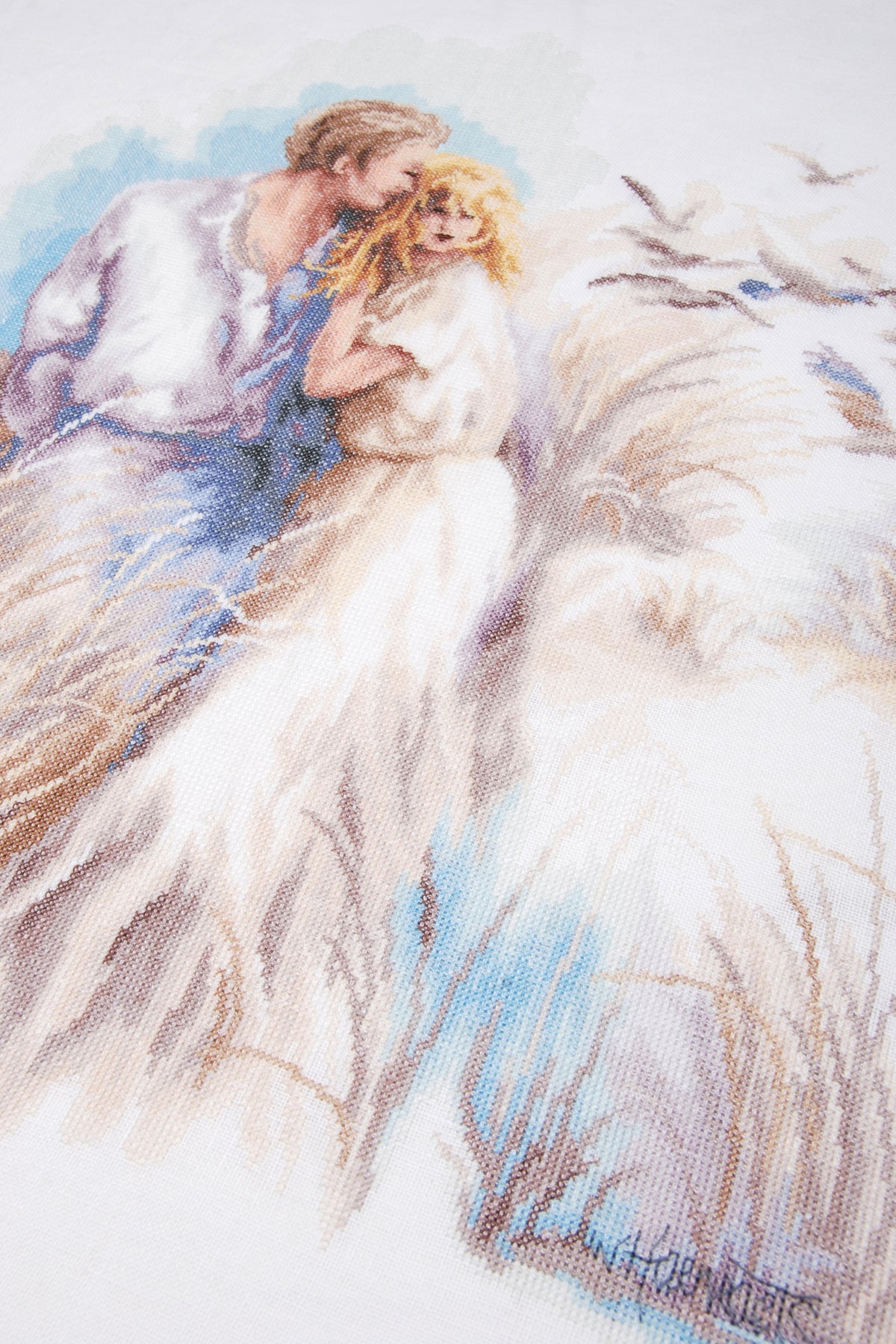 Cross stitch picture Close Harmony
