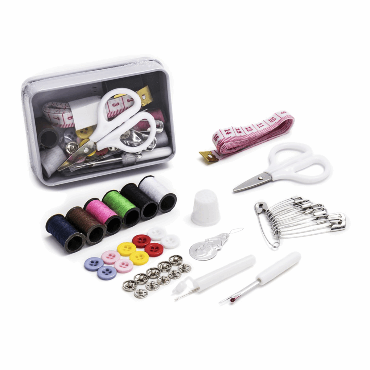 Sewing Kit in a Tin