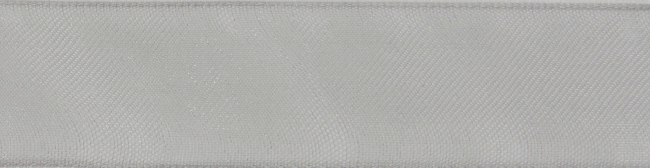 Silver Organdie Ribbon - 6m x 12mm
