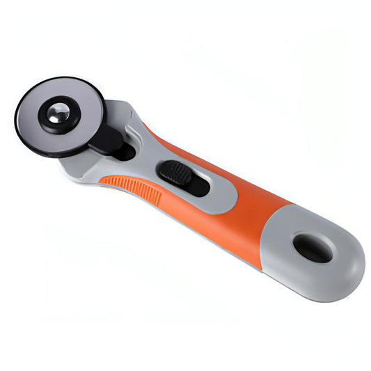 DAFA Orange Rotary Fabric Cutter - 45mm Soft Grip