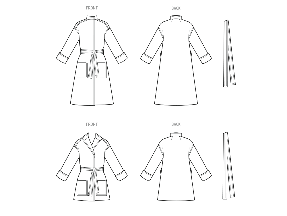 Simplicity S3178 pattern envelope showing vintage misses' jiffy coats