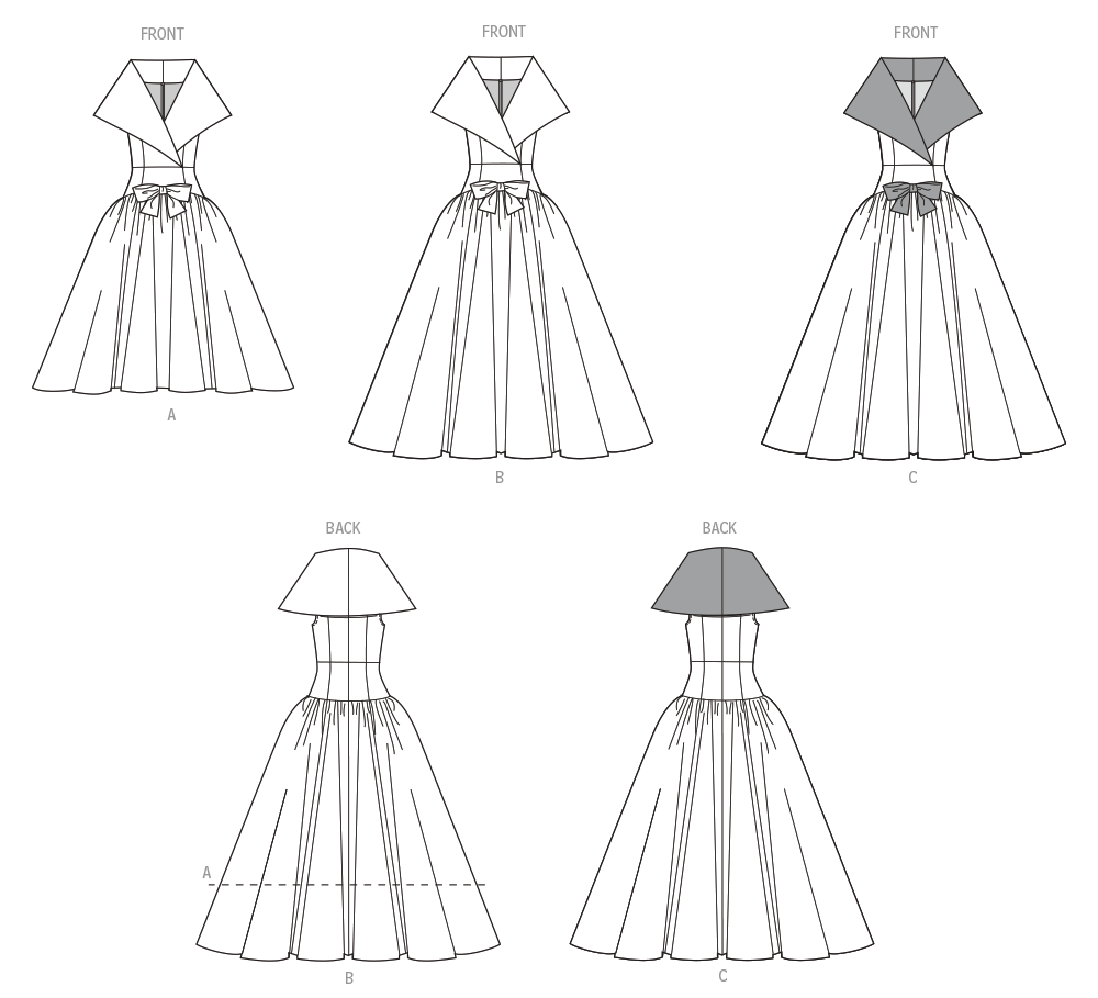 Simplicity S3231 special occasion dress pattern envelope