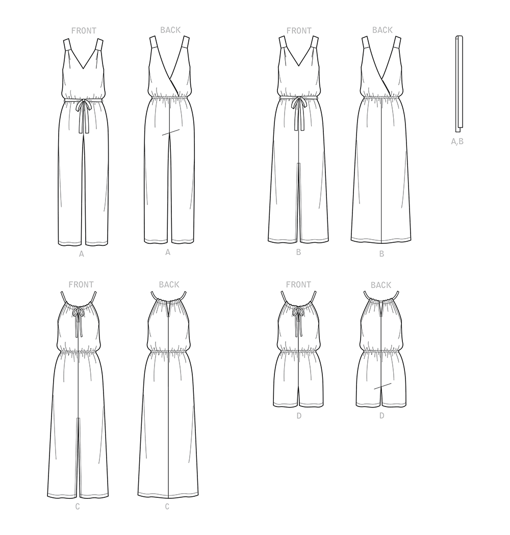 Simplicity S9125 pattern envelope showing long dress and jumper