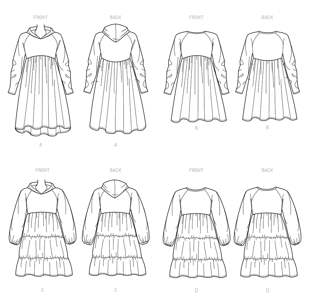 Simplicity S9380 sewing pattern envelope showing women's casual outfits