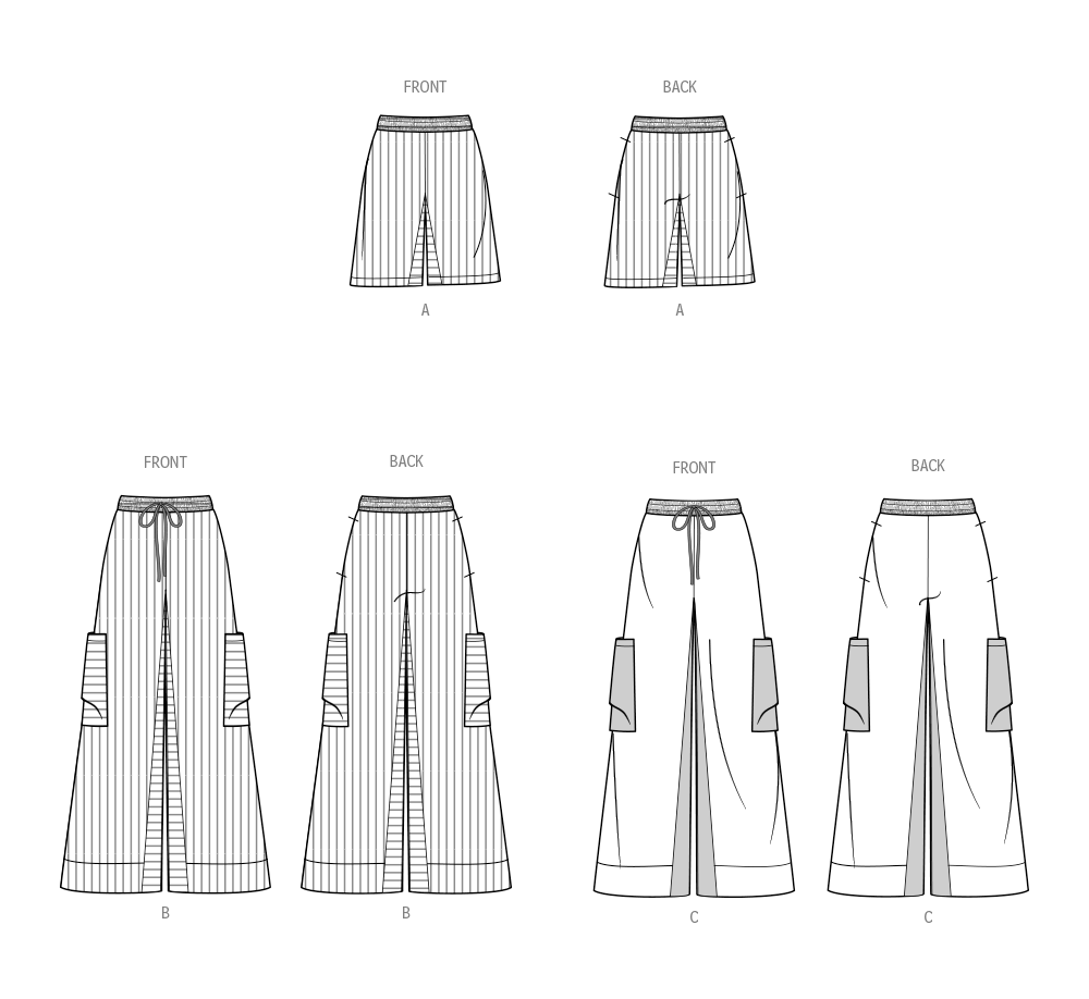 Simplicity S9956 sewing pattern envelope showing trousers
