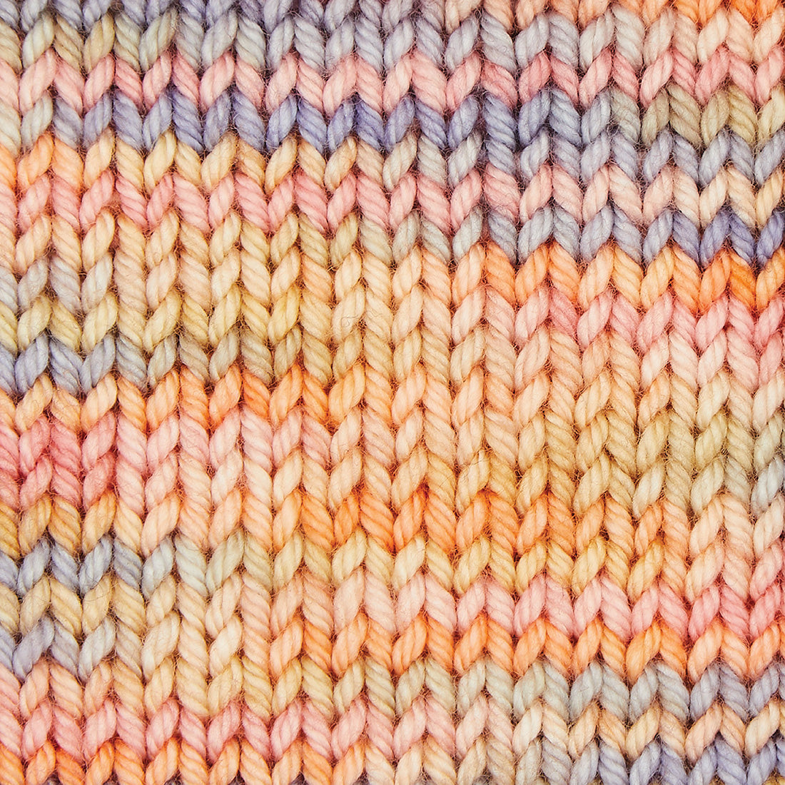 Skein of Symfonie Bella variegated merino yarn in Beach House