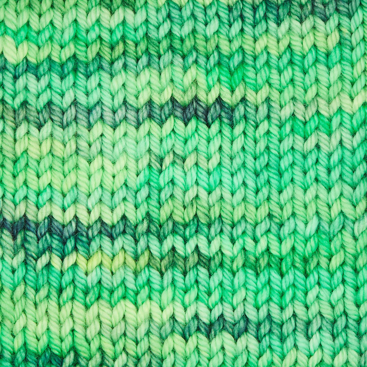 Skein of Symfonie Bella variegated merino yarn in Jungle Secrets