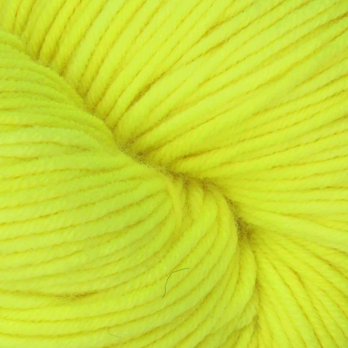Skein of Symfonie Viva DK merino yarn in Lemon Glow