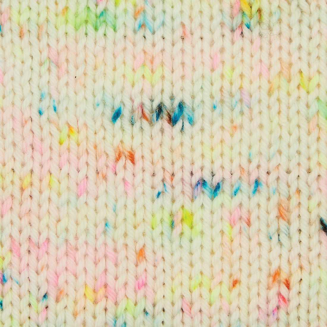 Skein of Symfonie Viva DK merino yarn in Neon Confetti