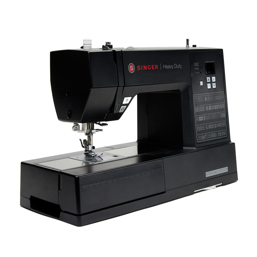 Singer Heavy Duty HD6605 Black Sterling Limited Edition Sewing Machine - 100 stitch patterns - Ex Display