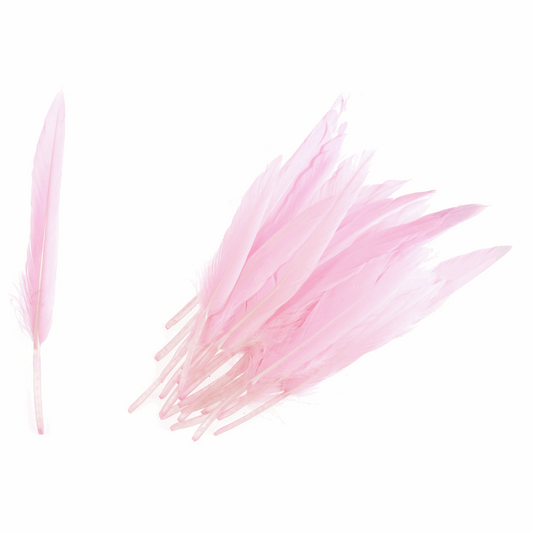 Trimits Duck Feathers - Pink (Pack of 24)