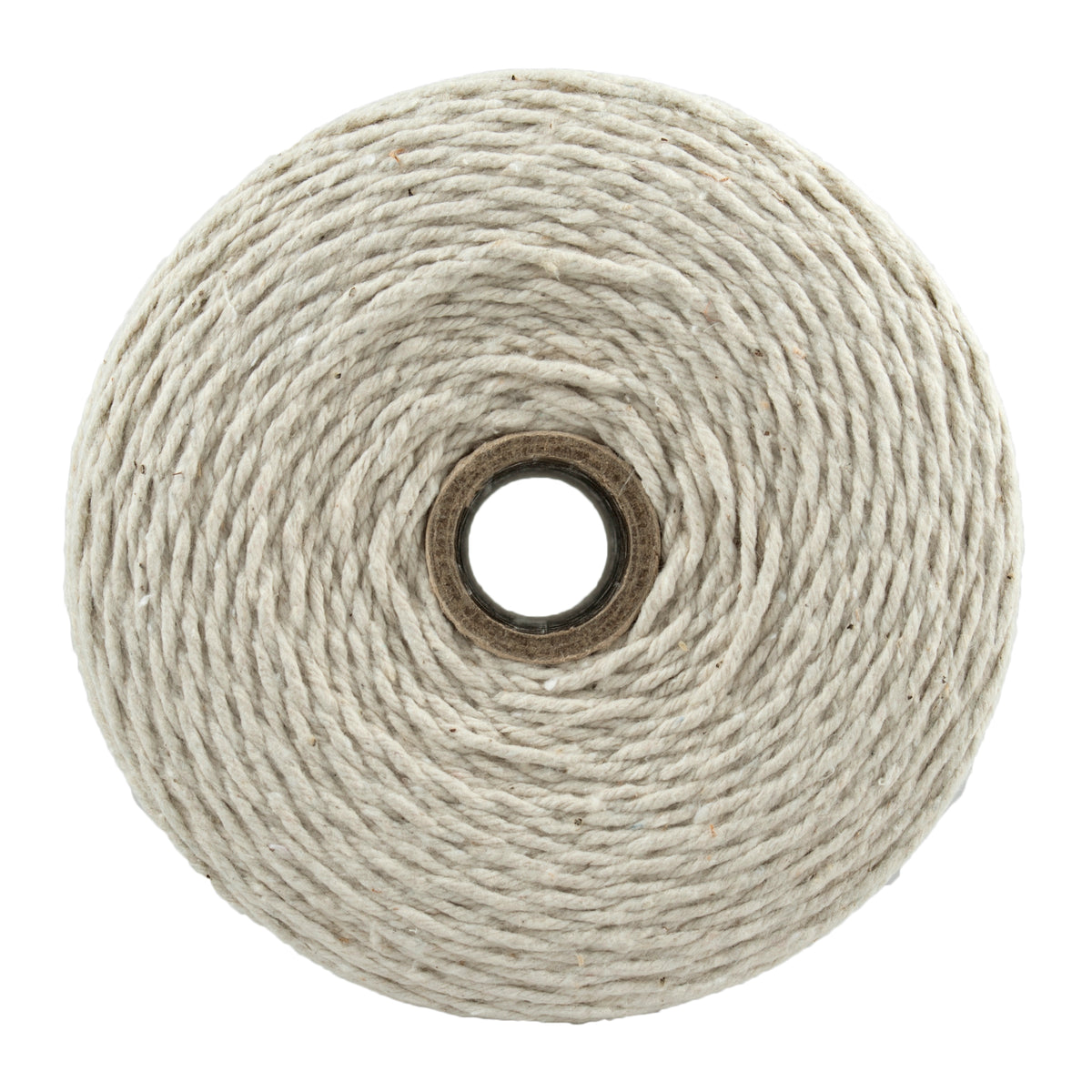 Large spool of natural cotton macrame cord