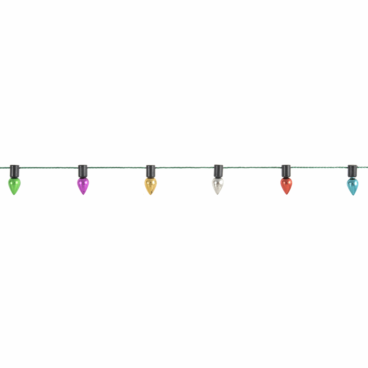 Trimits Christmas Multi Coloured Lights Trim - 25m x 12mm