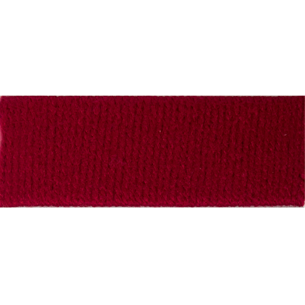 Ball of scarlet Trimits Aran yarn