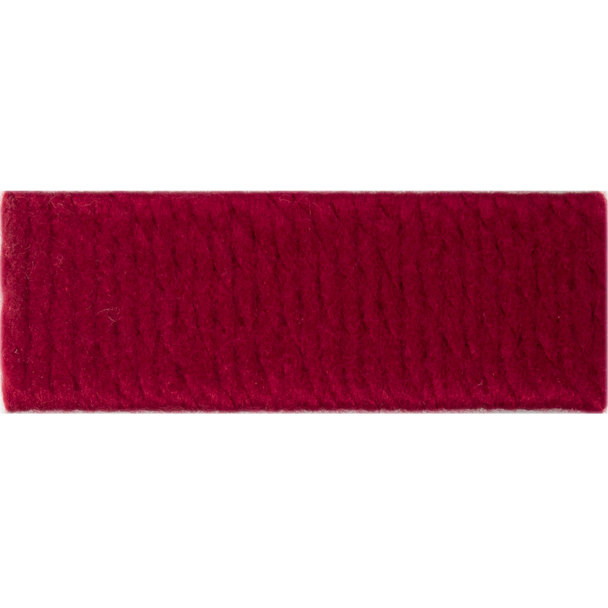 Ball of scarlet Trimits chunky knitting yarn
