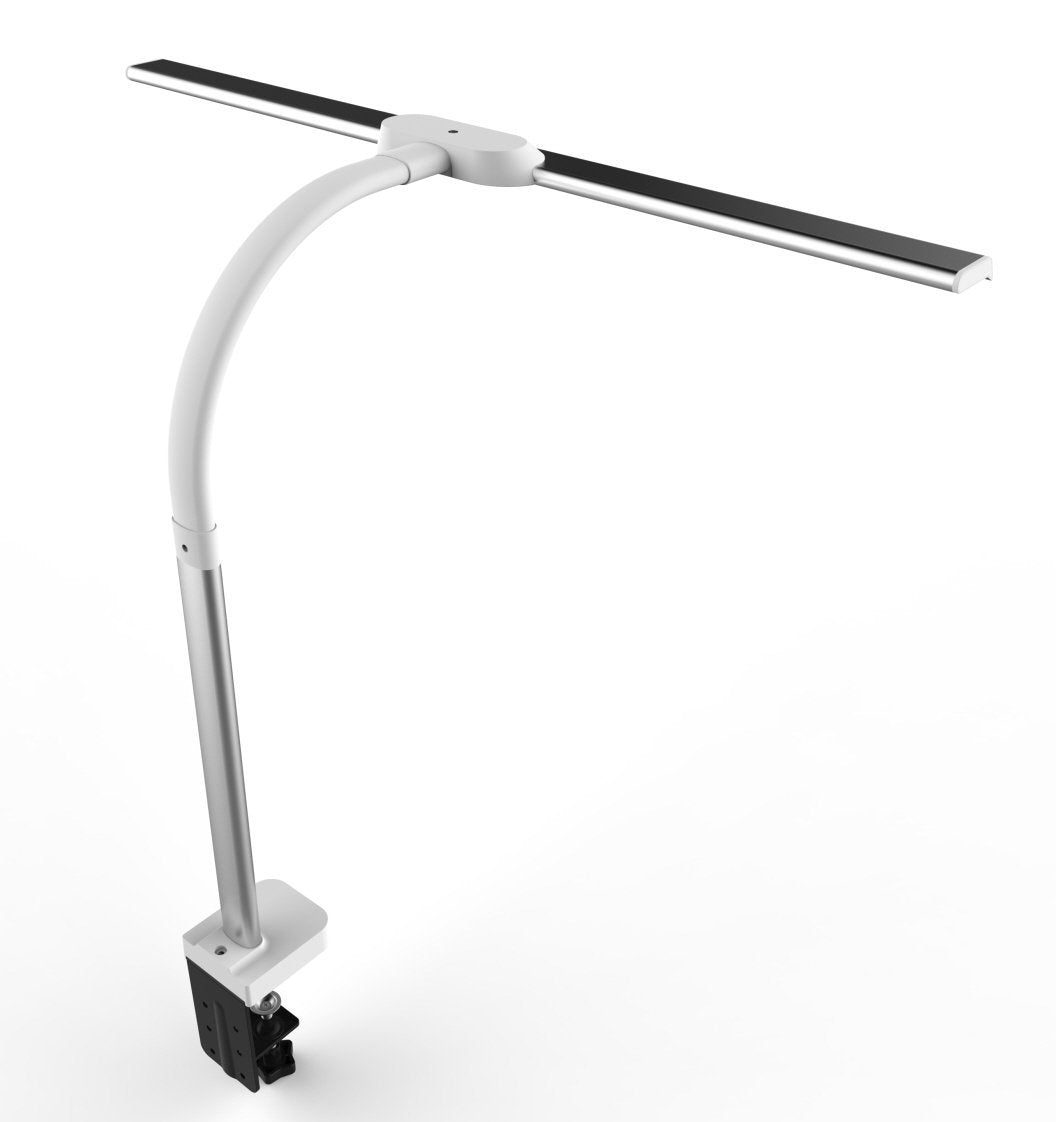 Native Lighting - White Task Lamp XL (auto adjust brightness with long reach arm) - Deal of the day