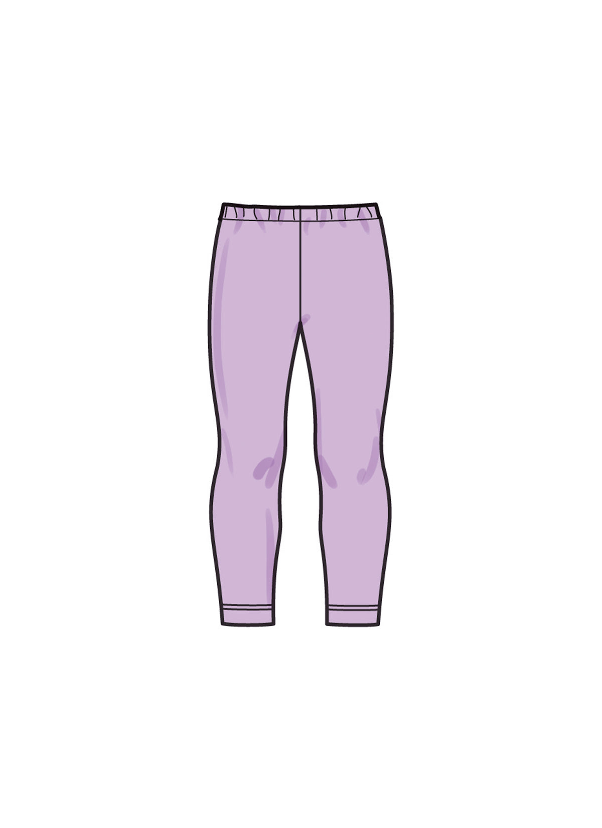 New Look sewing pattern N6761 envelope showing a tie detail top and knit leggings