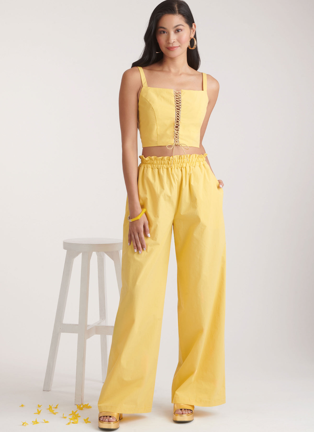 New Look sewing pattern N6779 envelope showing a bra top
