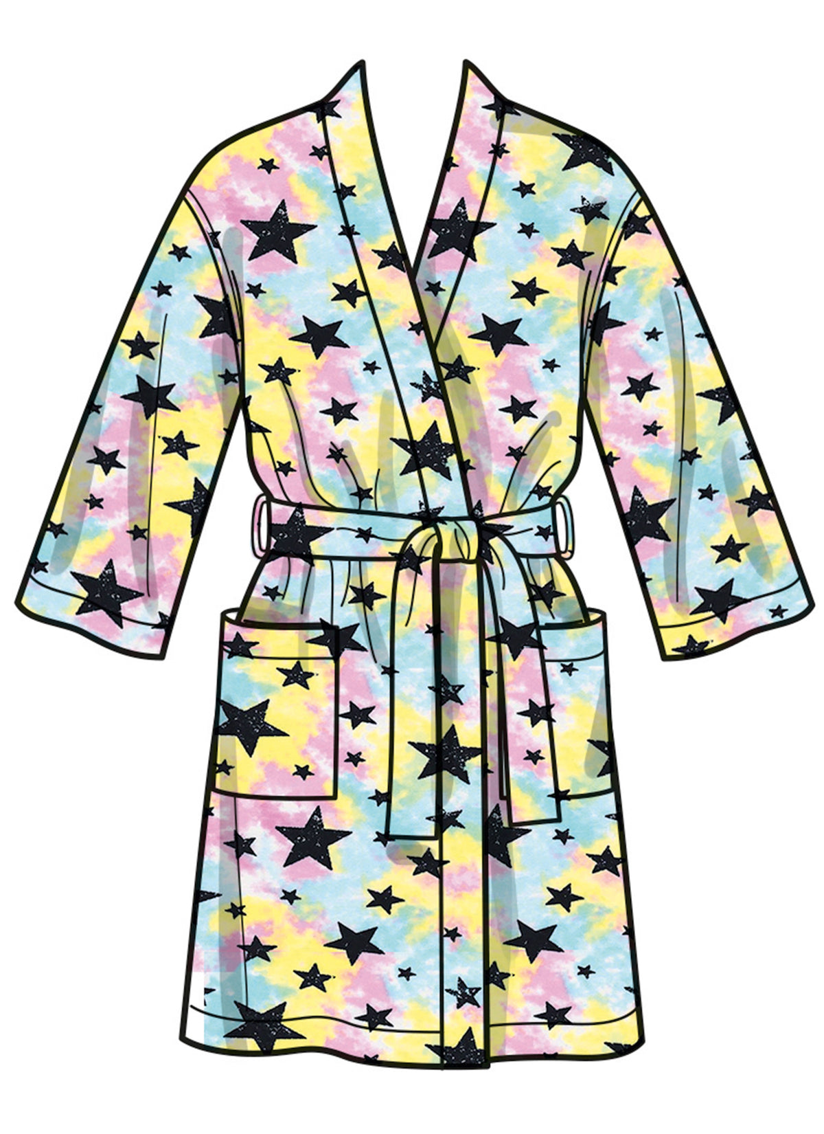 New Look N6820 sewing pattern envelope showing children's sleepwear