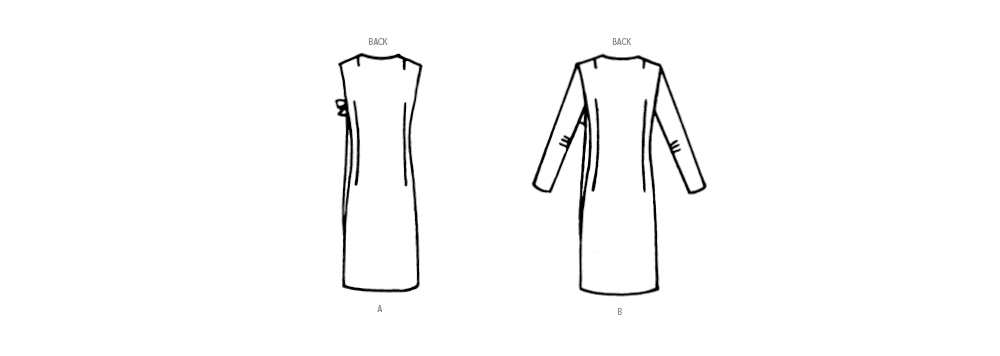 Vogue Patterns V1978 envelope showing the vintage 1965 evening dress designs