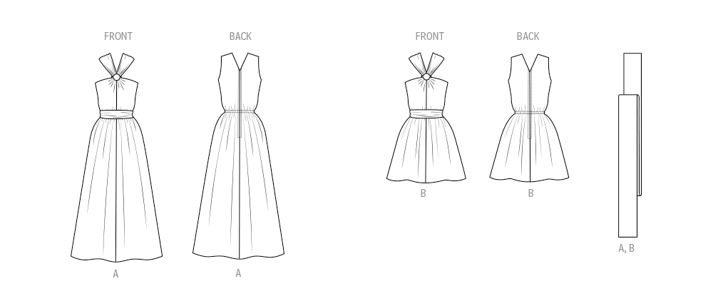 Vogue Patterns V2042 vintage 1970s evening dress sewing pattern envelope