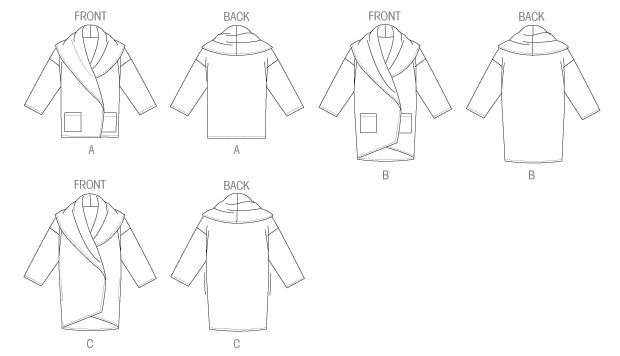 Vogue Patterns V8930 jacket sewing pattern envelope