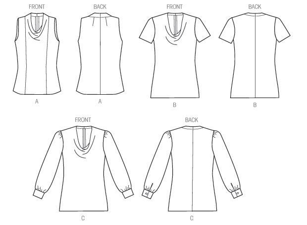Vogue Patterns V9006 top sewing pattern envelope