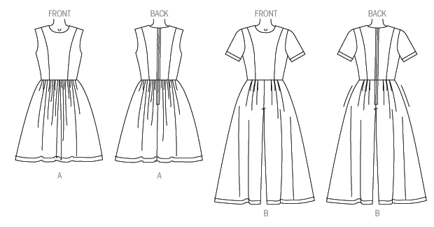 Vogue Patterns V9075 dress sewing pattern envelope