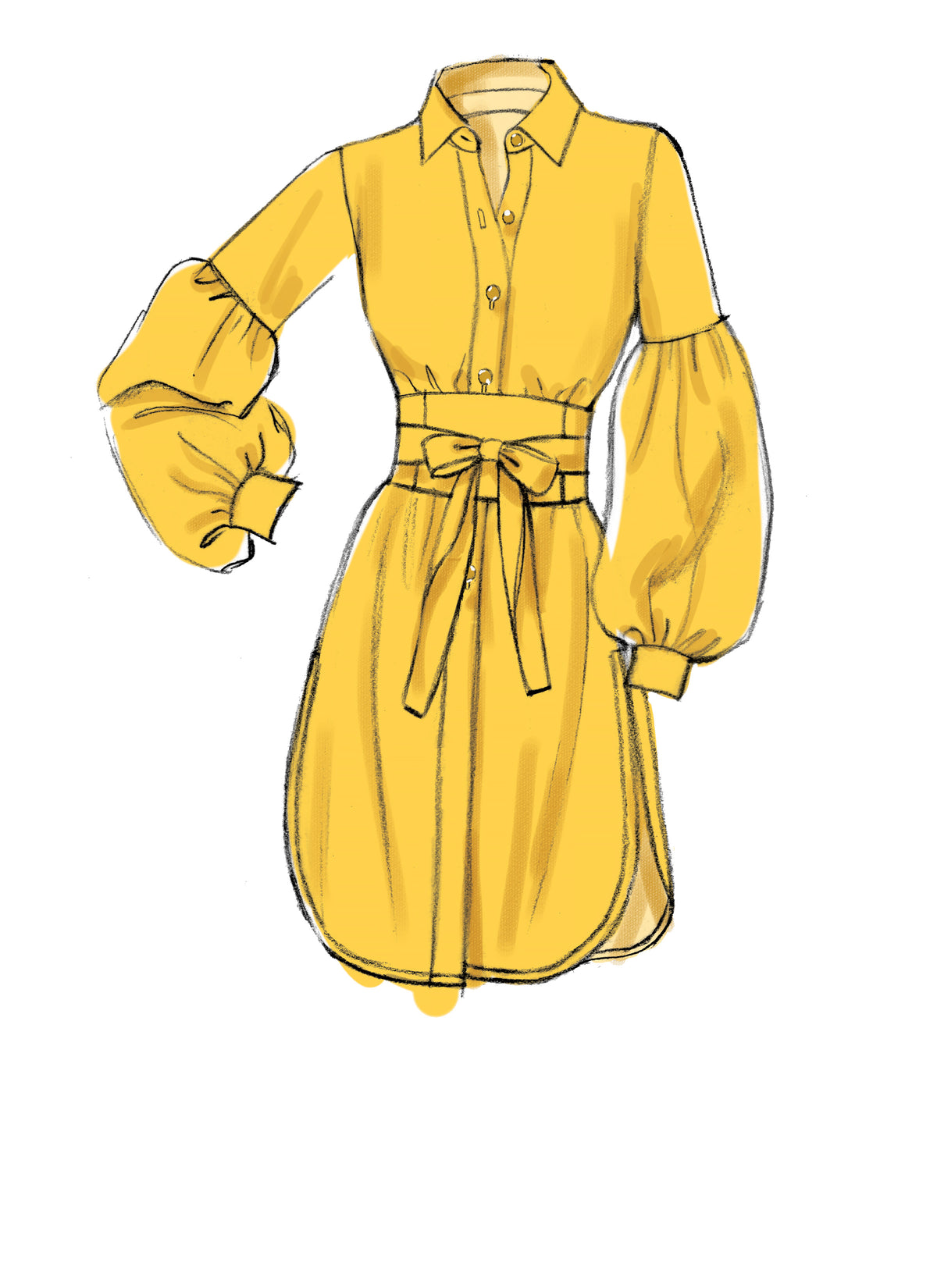 Vogue Patterns V9299 sewing pattern envelope showing the loose-fitting top designs