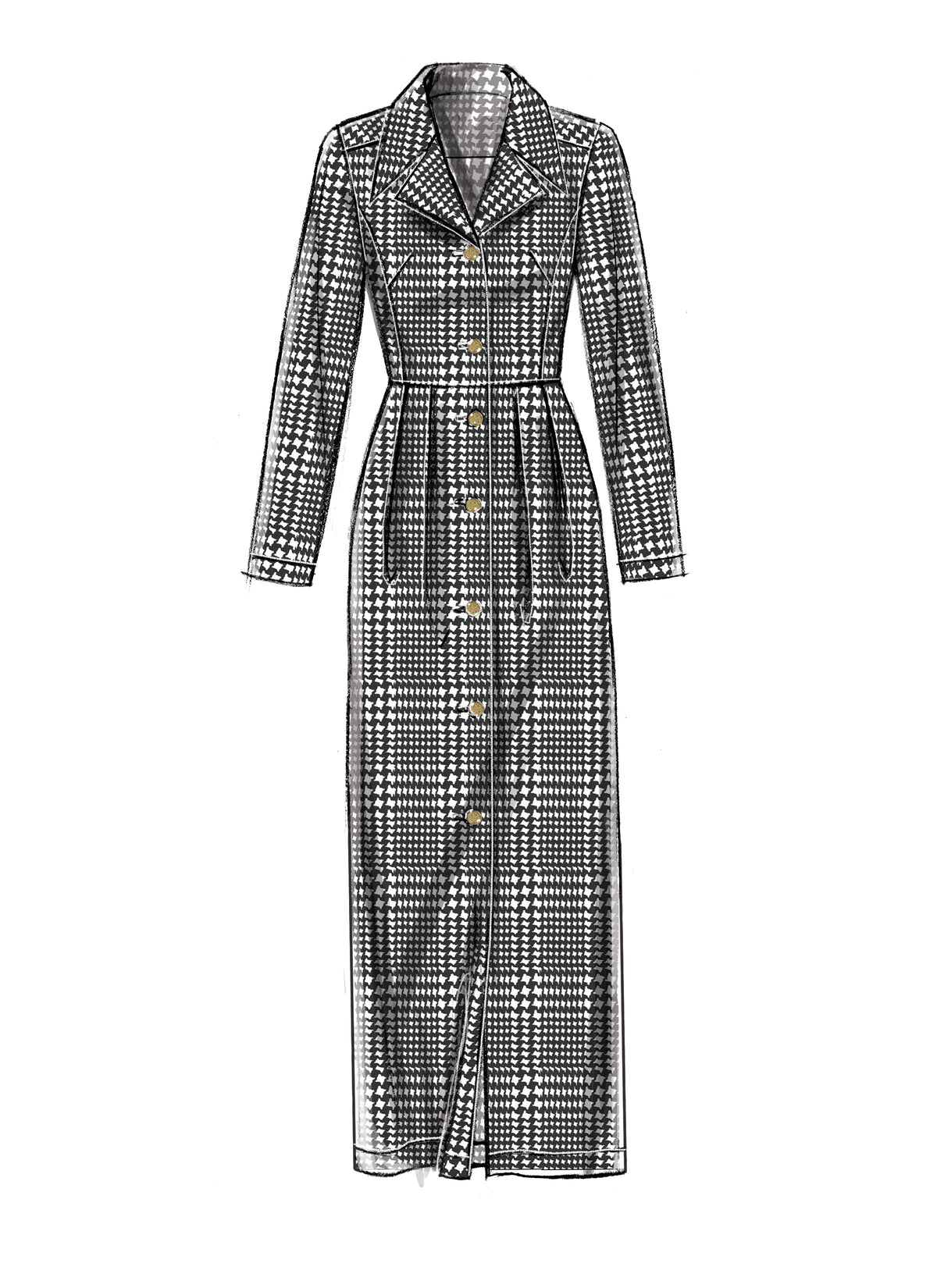 Vogue Patterns V9345 envelope showing dress designs