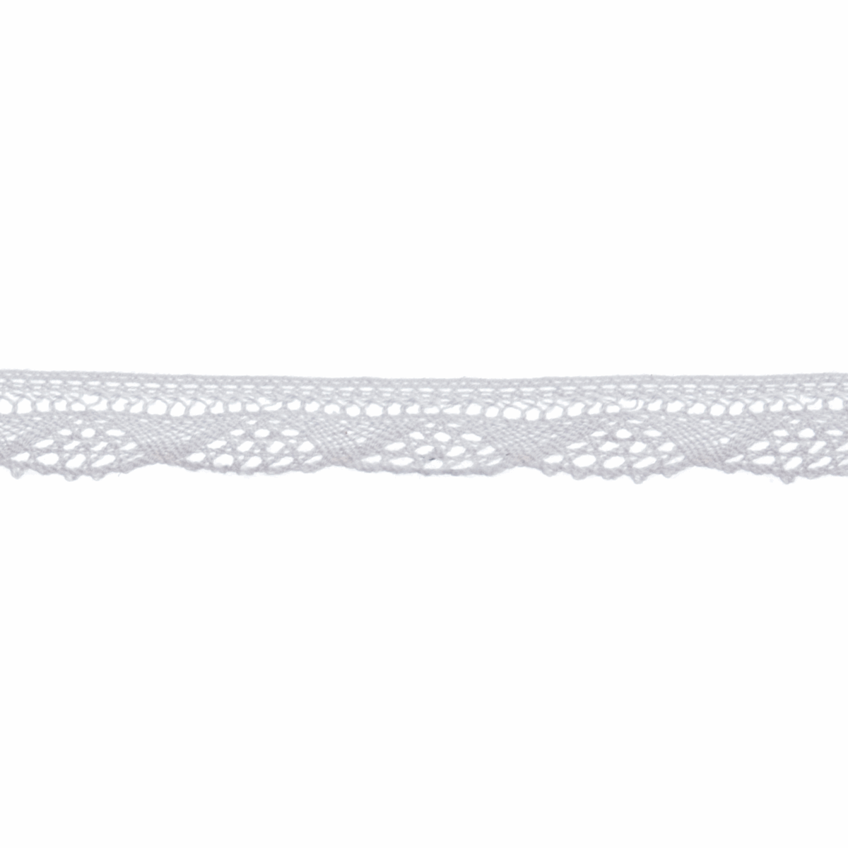 Bowtique White Cotton Lace - 5m x 12mm