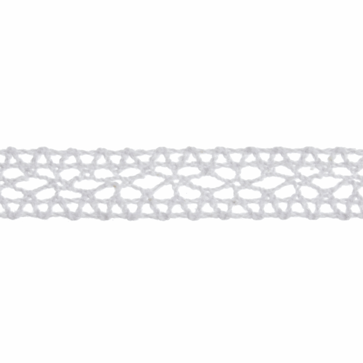 Bowtique White Cotton Lace - 5m x 14mm