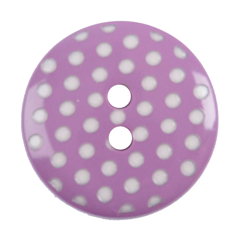 Close-up of lilac round buttons, 20mm