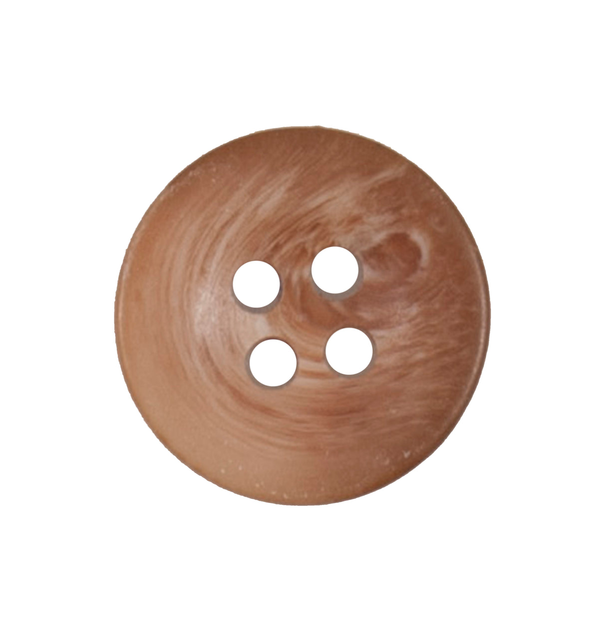 Vogue Star brown marbled buttons, 15mm